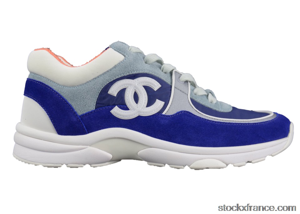 Chanel Low Top CC Purple Blue G34360 Y53536 K1981