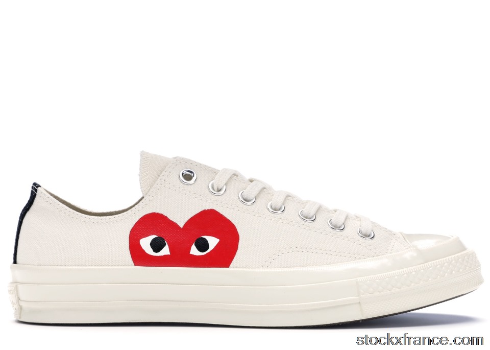 Converse Chuck Taylor All-Star 70 Ox Comme des Garcons PLAY White 150207C
