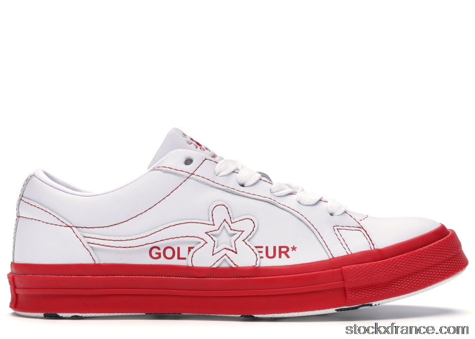 Converse One Star Ox Golf Le Fleur Color Block Pack Red 164026C