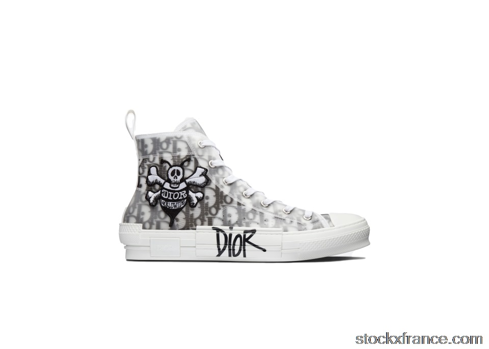 Dior And Shawn B23 High Top Bee Embroidery 3SH118YYO_H960