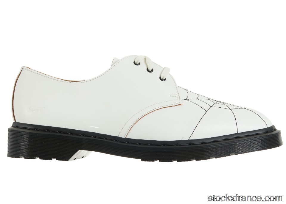 Dr. Martens 3-Eye Supreme Spiderweb White