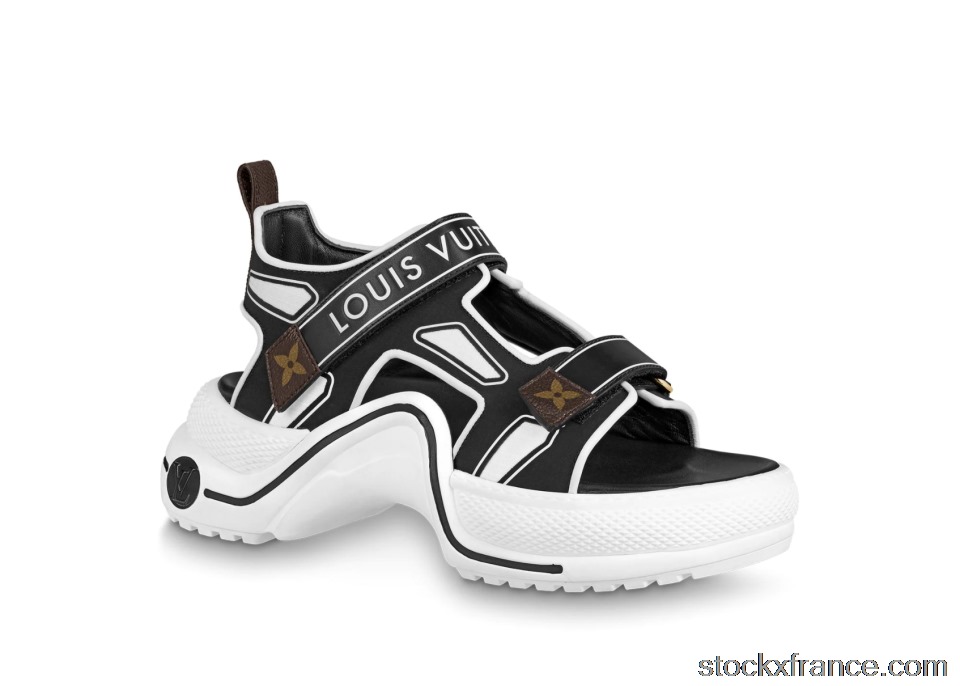 Louis Vuitton Archlight Sandal Black White (W) 1A7U60