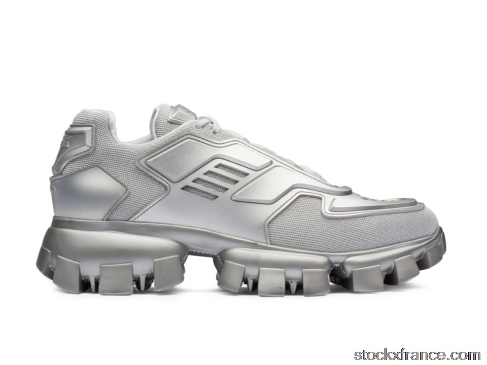 Prada Cloudbust Thunder Technical Fabric Silver 2EG293_3KZU_F0118