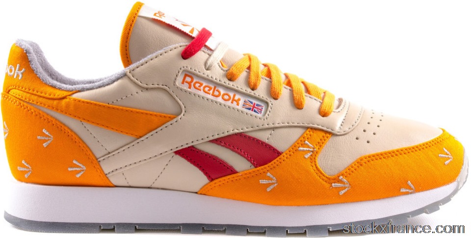 Reebok Classic Leather 30th Anniversary Gary Warnett Bone Orange V59333