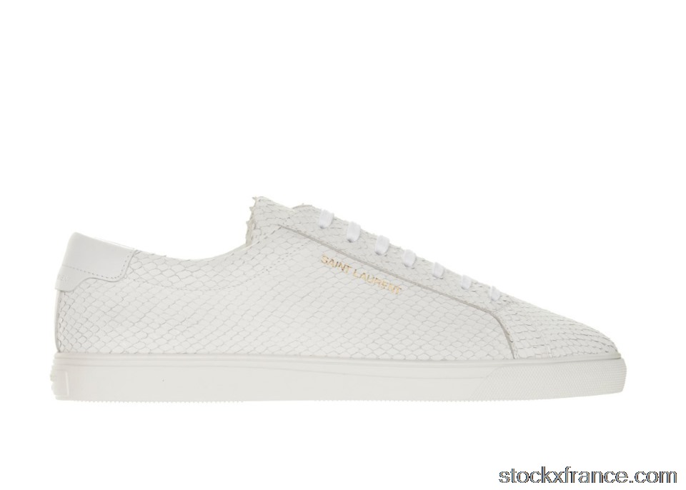 Saint Laurent Andy Python White 65007816E109030