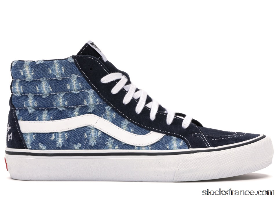 Vans Sk8-Hi Supreme Hole Punch Denim Blue VN0A38Z32DD