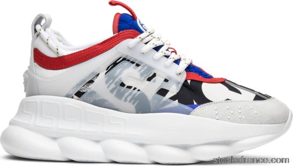 Versace Chain Reaction 2 Chainz White (W) DSR705G D3TSV DMCW