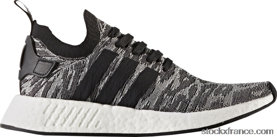 adidas NMD R2 Black White Future Harvest BY9409