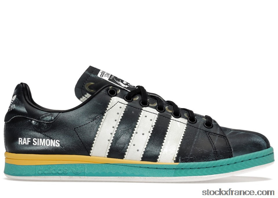 adidas Samba Stan Smith Raf Simons Black White Bright Blue EE7954
