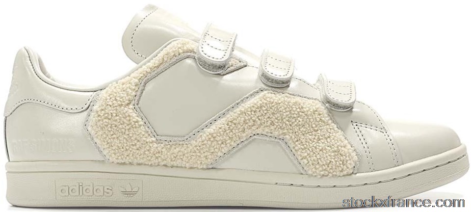 adidas Stan Smith Raf Simons Comfort Badge Cream White BB6888