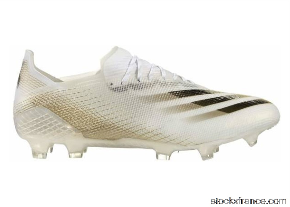 adidas X Ghosted.1 FG White Black Gold EG8258