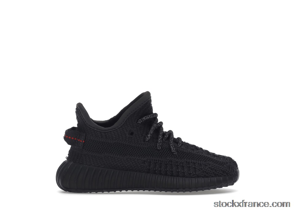 adidas Yeezy Boost 350 V2 Black (Infant) (Non-Reflective) FU9011