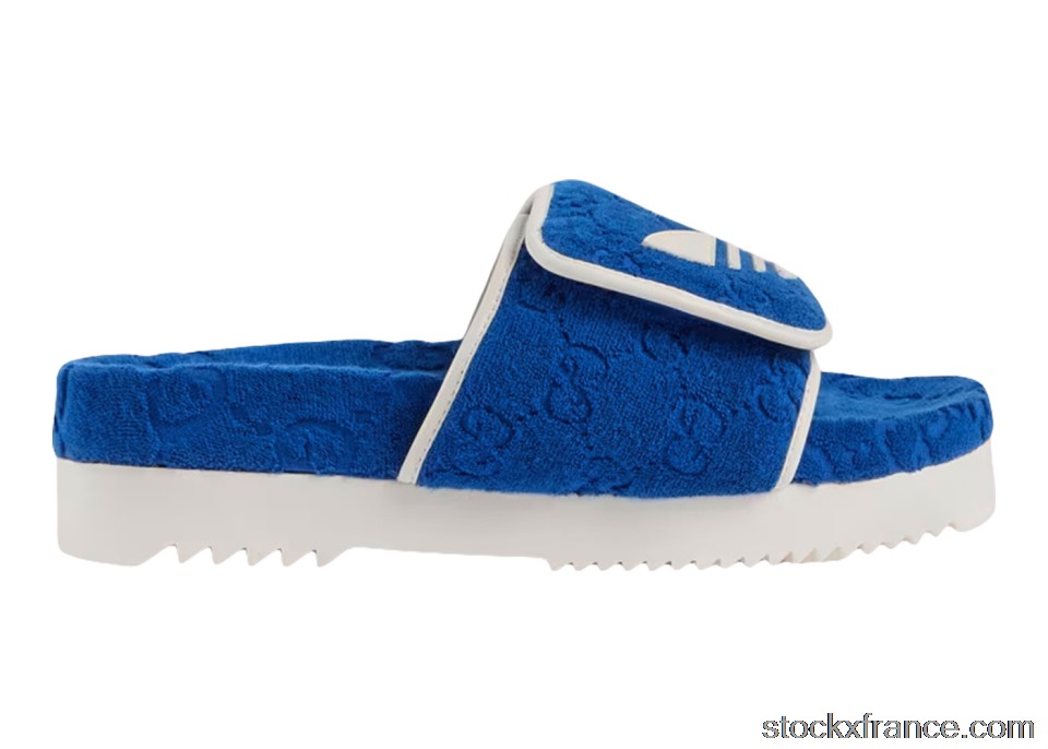 adidas x Gucci GG Platform Sandal Blue 702412UU0104160